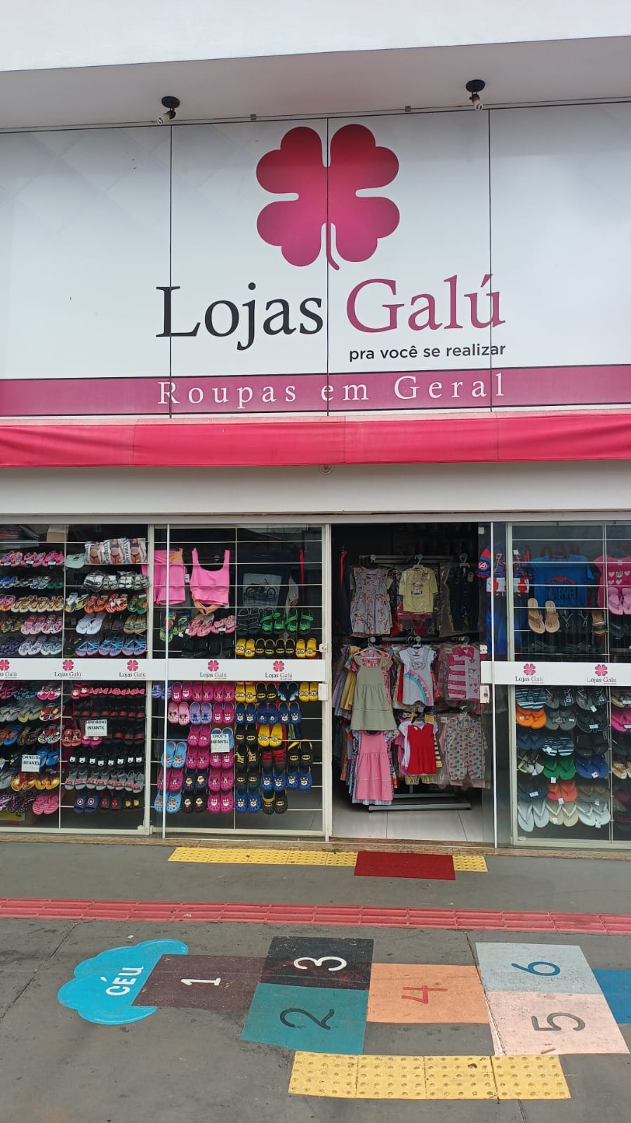 Fachada da Lojas Galú em São Carlos